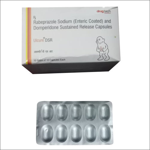 Rabeprazole Sodium Enteric Coated And Domperidone Sustained Release Capsules