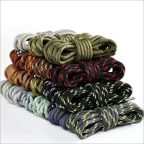 Different Colors Available Polyester Boot Laces