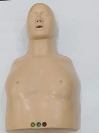 Meio Manikin do treinamento do corpo CPR 