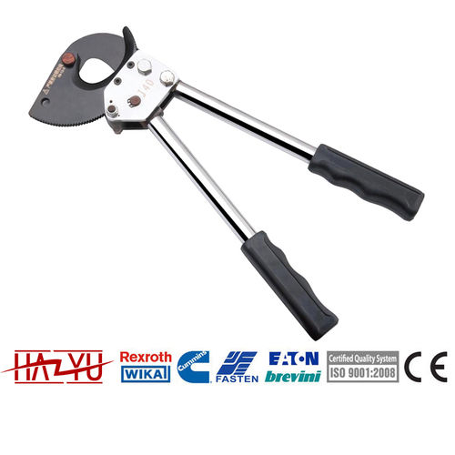 J-40 Ratchet Cable Cutter For Cu And Al Cables