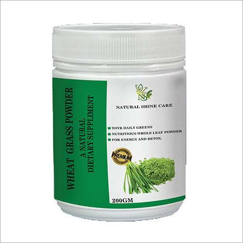 Wheat Grass Powder Dietary Supplement