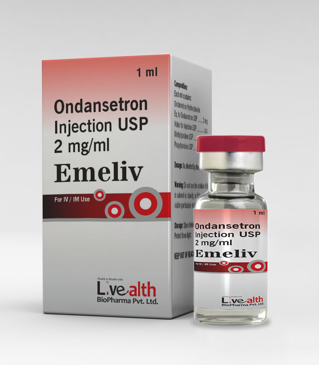 Ondansetron Injection 4 mg/2 ml