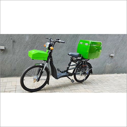 ELECTRIC DELIVERY BIKE 48 VOLTS 50 KM REMOVABLE LITHIUM BATTERY By BUSSINESS INDIA