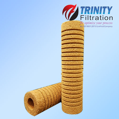 Brown / White Pure Bond Resin Bonded Cartridge Filters