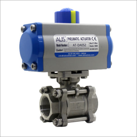 Alis 3 Piece Design Ball Valve Usage: Industrial