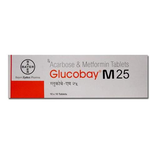Acarbose and Metformin Tablets 25 mg