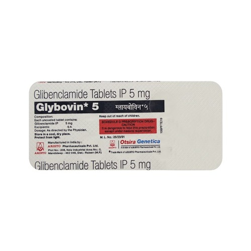 Glibenclamide  Tablets IP 5 mg