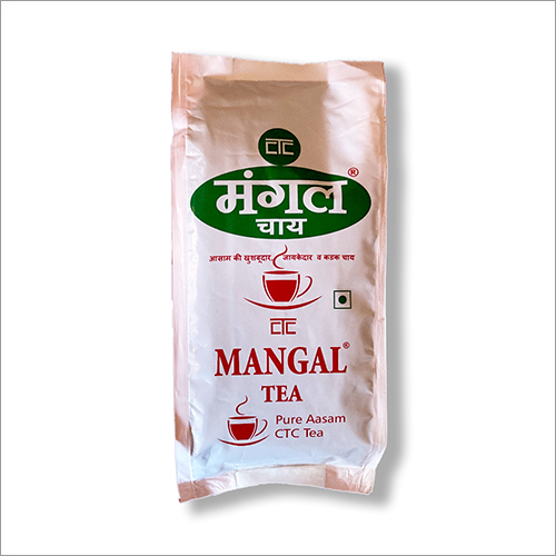 Mangal Pure Assam CTC Tea - Organic Granuels, 1kg Pouch, Black Color | Antioxidants, No Sugar, Dried CTC Tea