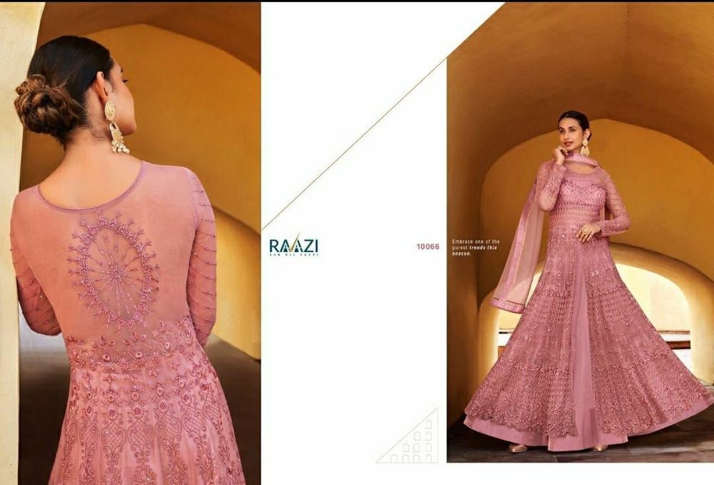 Exquisite Look Ladies Full Sleeves Long Gown