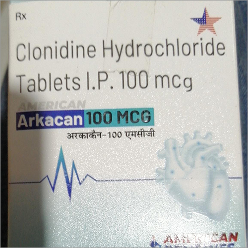 Clonidin Hydrochloride Tablets 100