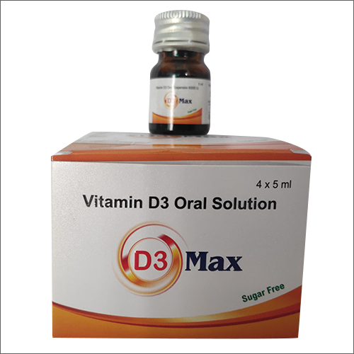 4x5ml Vitamin D3 Oral Solution Sugar Free