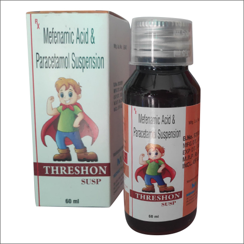 60ml Mefenamic Acid And Paracetamol Suspension