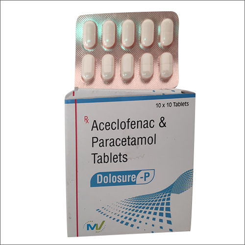 Aceclofenac And Paracetamol Tablets