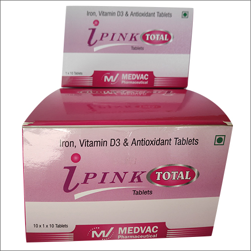 Iron, Vitamin D3 And Antioxidant Tablets
