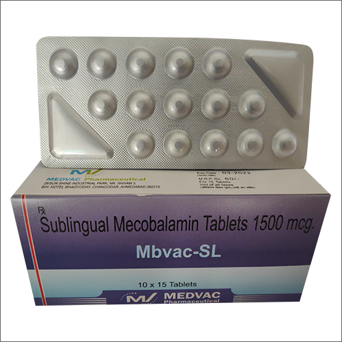 1500mcg Sublingual Mecobalamin Tablets