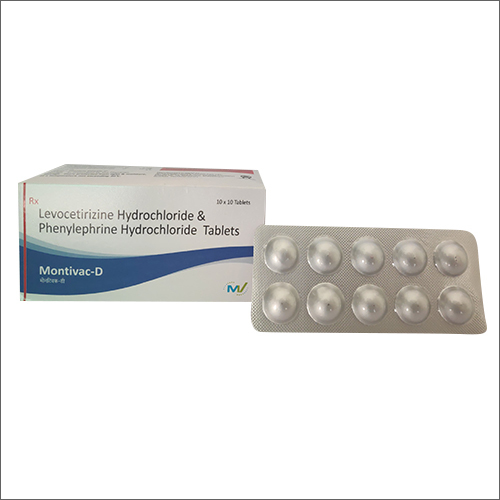 Levocetirizine Hydrochloride And Phenylephrine Hydrochloride Tablets