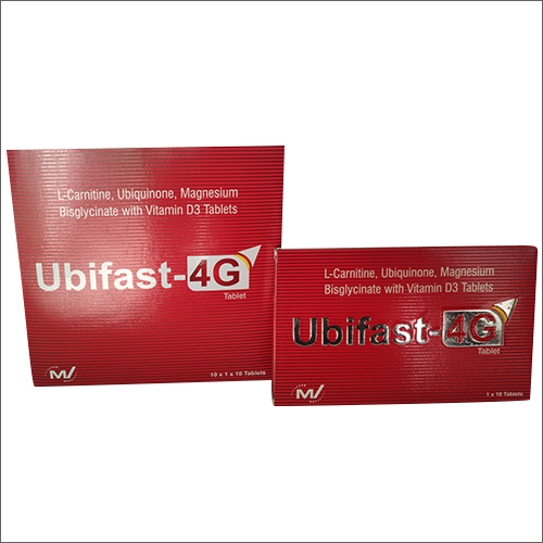 L-Carnitine, Ubiquinone, Magnesium Bisglycinate With Vitamin D3 Tablets