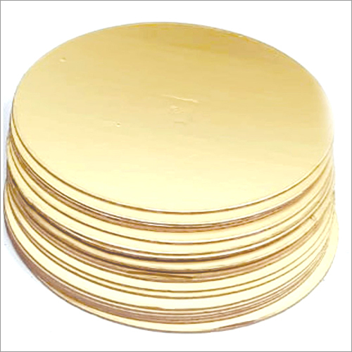 8X8 Round Cake Base - Paper Material, 8X8 Inches Size, Tear & Water Resistant | Lightweight Design, Supports Cakes & Cupcakes, Easy Transport