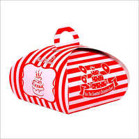 8x8x5 Butterfly Cake Box - Paper Material, Rectangular Size | Attractive Design And Pattern For Elegant Cake Presentation