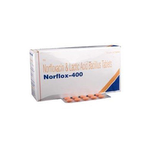 Norfloxacin and Lactic Acid Bacilus Tablets 400 mg