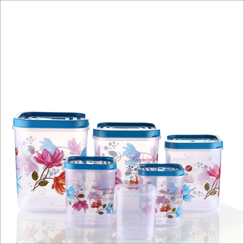 Classic Floral Containers Set