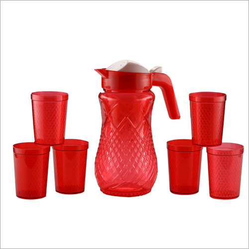 Plastic Jug Glass Set at Best Price in Ahmedabad Crystalware
