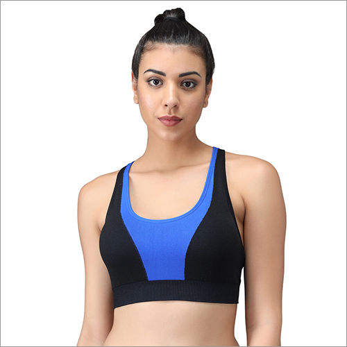 Women's Cotton Non Padded Sports Bra by Chirag Apparels, Workout