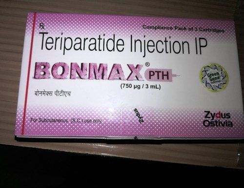 Bonmax PTH 750mcg Autopen - Liquid Injection , Stimulates Bone Density and Reduces Fracture Risk for Severe Osteoporosis