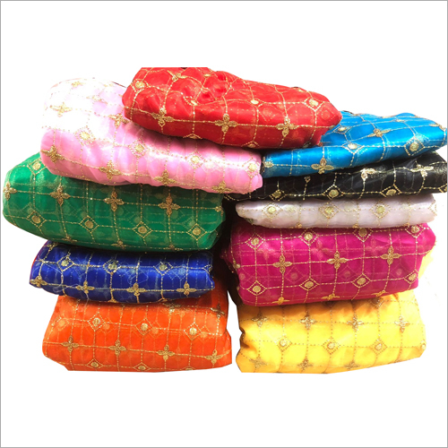 Any Color Multicolor Net Chunri Fabrics