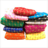 Multicolor Net Chunri Fabrics