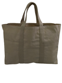 12 Oz Natural Canvas Tote Bag With Cotton Web Handle