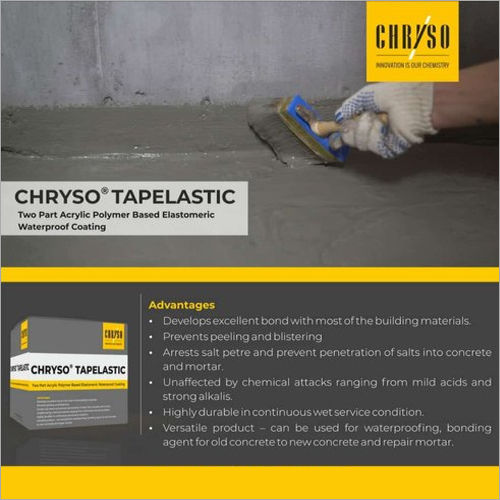 Chryso Tapelastic Waterproofing Coating Chemical