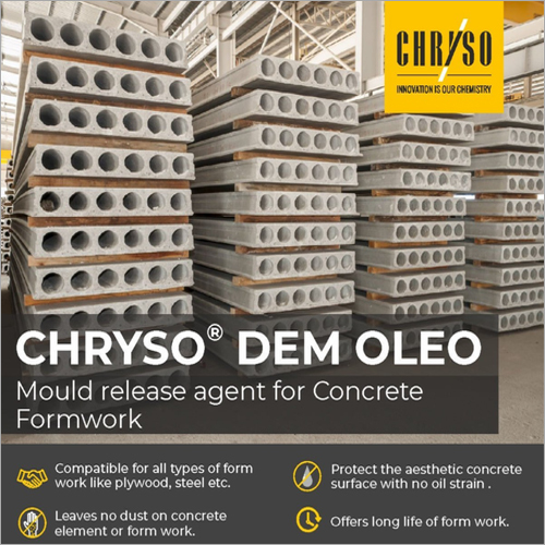 CHRYSO Dem Oleo Dl01 Mould Release Agent For Concrete Formwork By DOLFIN PROJECTS