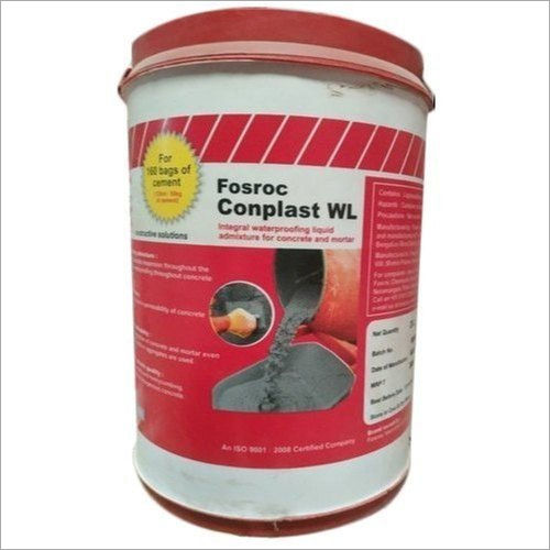 Fosroc Conplast Wl Integral Waterproofing Compound Application: Construction