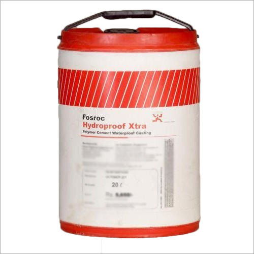 FOSROC Hydroproof Xtra - Liquid Waterproofing Chemical, 20kg Bucket for Superior Moisture Barrier Protection