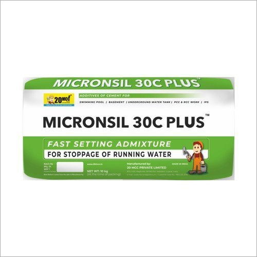 Microsil 30C Plus Chemical Fast Setting Admixture