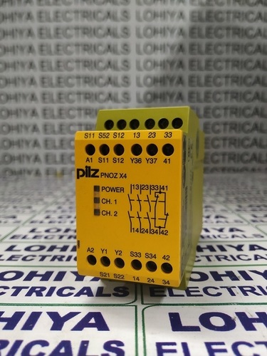 PILZ PNOZ X4 24VDC 3N/0 1N/C SAFETY RELAY