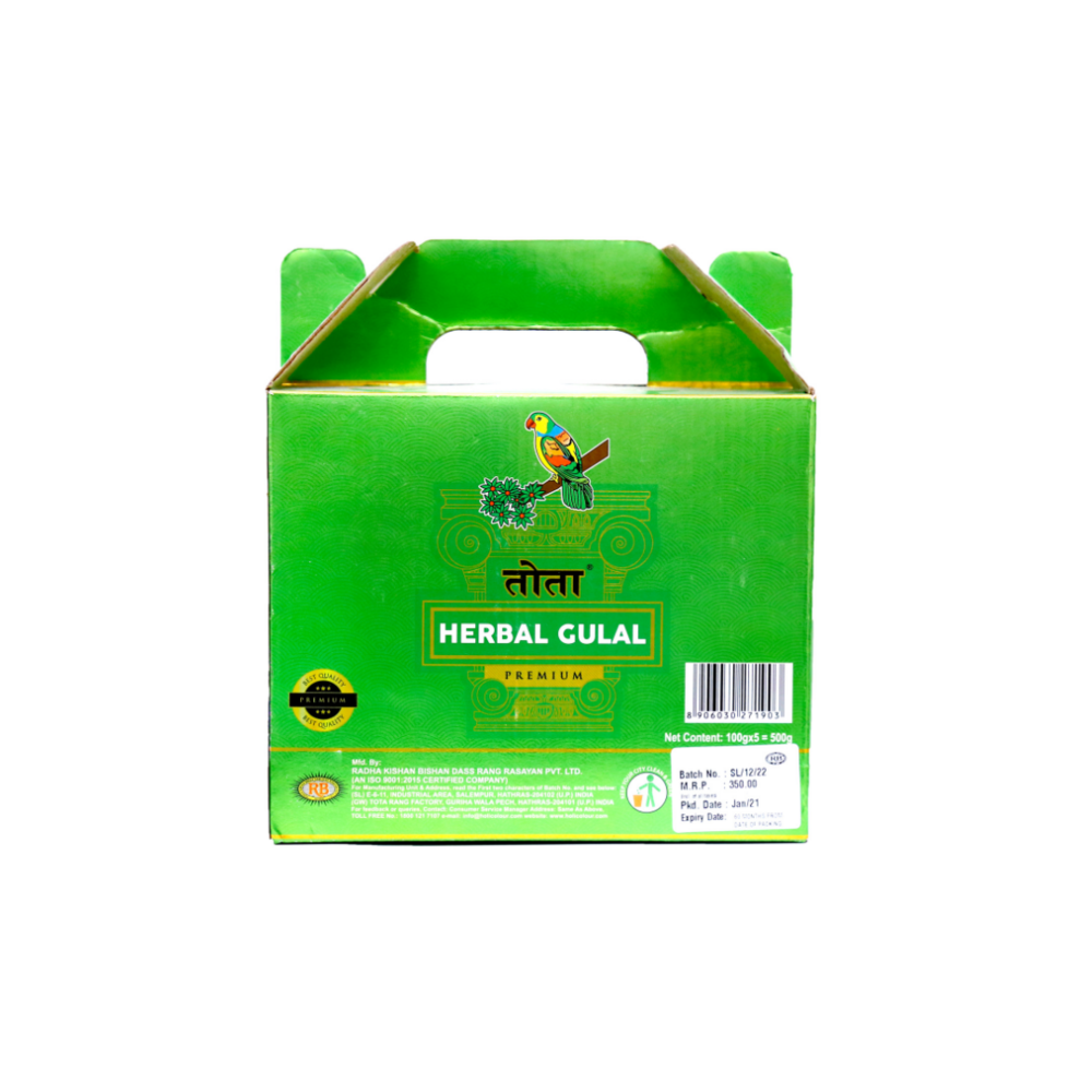 Herbal Gulal Holi Colors Gift Packs