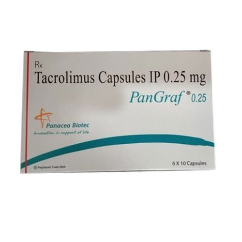 Tacrolimus Capsules I.P. (Pangraf 0.25 mg)