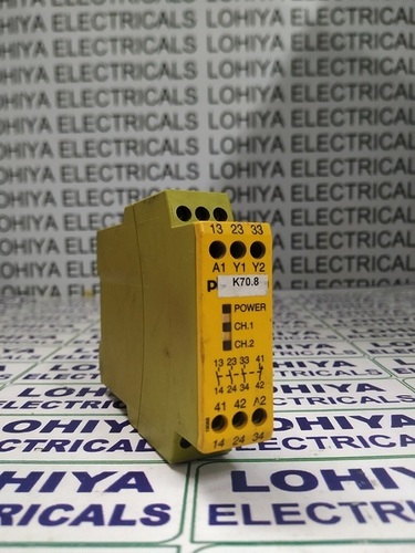 PILZ PNOZ X1 24VAC/DC 3N/0 1N/C SAFETY RELAY