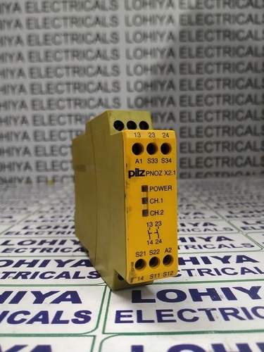 PILZ PNOZ X2.1 2S SAFETY RELAY