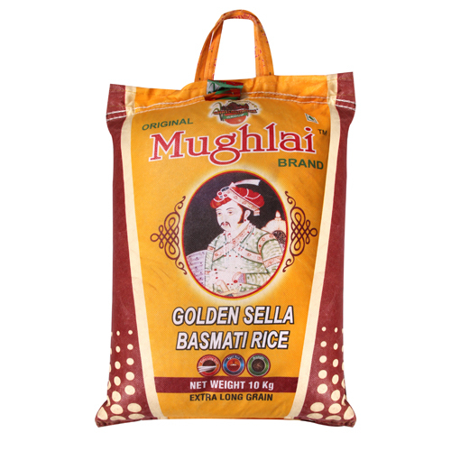 10Kg Mughlai Golden Sella Rice By Shrilal Mahal Group