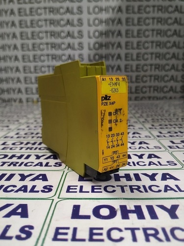 PILZ PZE X4P 24VDC 4N/0 SAFETY RELAY