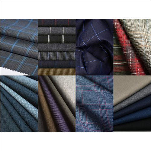 Available In Different Color Pv Suiting Fabric
