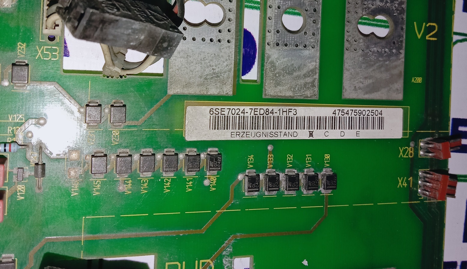 SIEMENS INVERTER PCB 6SE7024-7ED84-1HF3