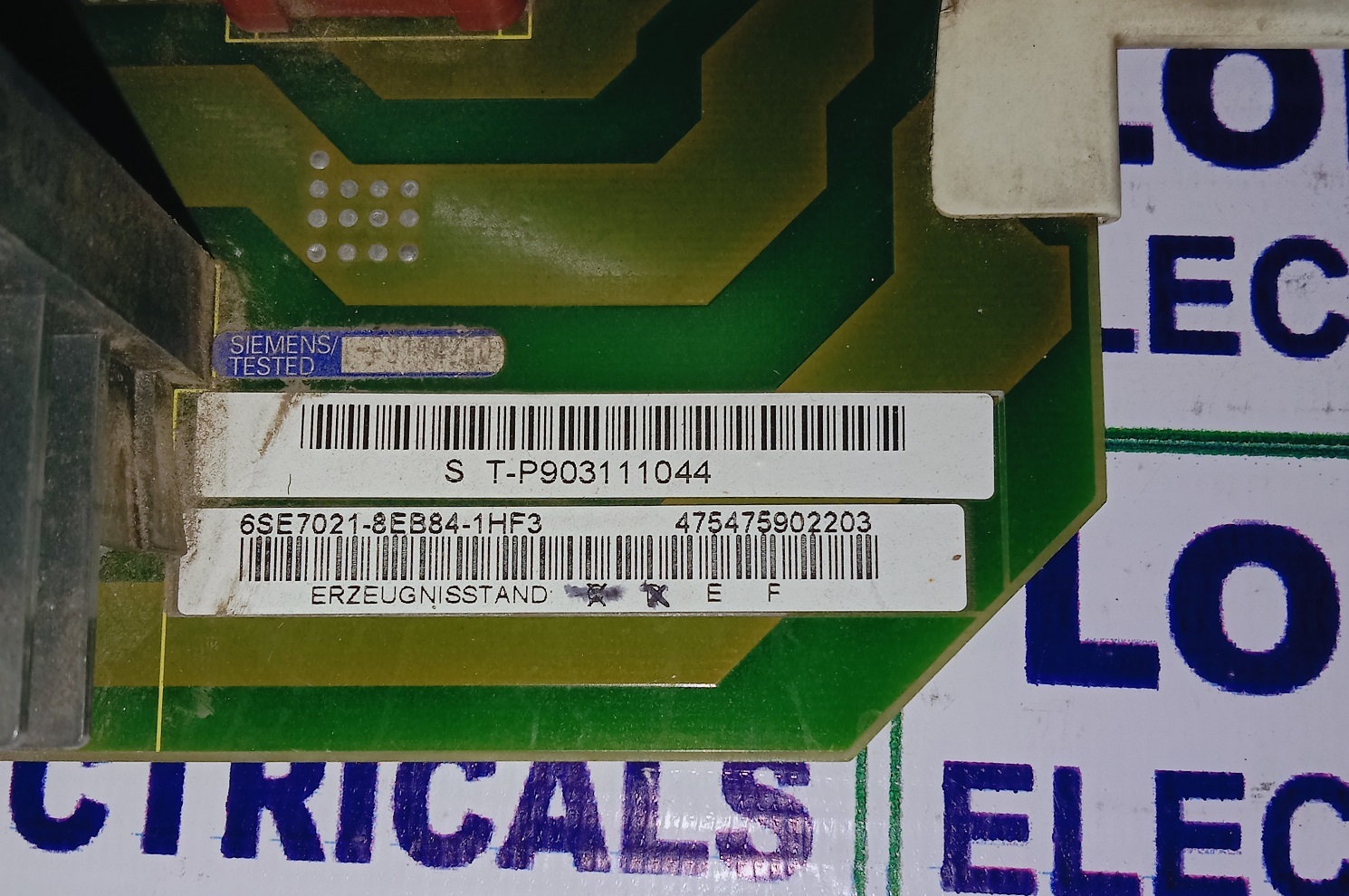 SIEMENS INVERTER PCB 6ES7021-8EB84-1HF3