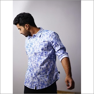Mens Printed Casual Shirt