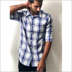 Mens Check Casual Shirts