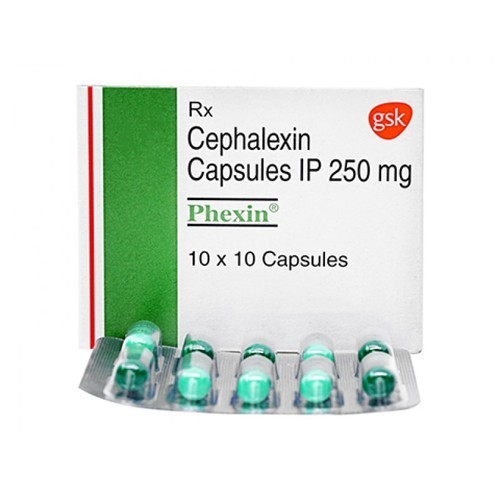 Cephalexin Capsules IP 250 mg