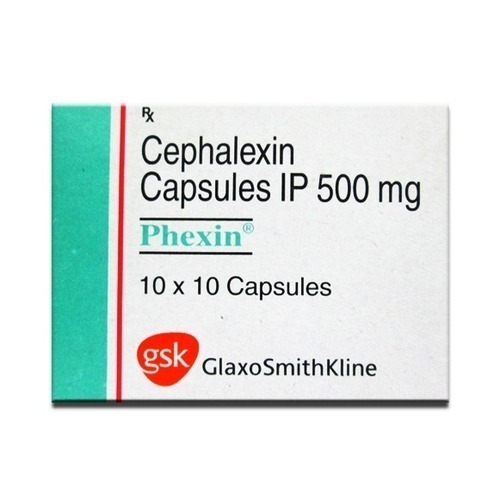 Cephalexin Capsules IP 500 mg